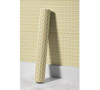 EHOMERY Papier Peint Enfant Fille Trompe-L'Œil New York Simple Et Frais Fleur Vinyle Intissé Pvc Ou Enduit Film Décoratif Pour Armoires Tables 45x200cm