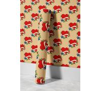 EHOMERY Papier Peint Gaming Adhesif Salle de Bain Romantique Et Élégante Amour Rouge Kit Tapisserie Mural Waterproof Douche Film Revêtement Pour Meubles À Décoller 45x500cm