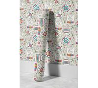EHOMERY Papier Peint Lavable Pvc Adhésif Rouleau Epais Dessin Animé Mignon Pâques Colle Intissé Transfert Vinyle Adhesif Film Décoratif En Pvc Pour Surfaces Meubles 45x300cm