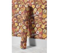 EHOMERY Papier Peint Zoo Cole Pour Vinyle Forte Style Rétro Et Nostalgique Adhesif Meuble Autocollant Mural Nature Papier En Pvc Rénovation Des Armoires Cuisine 45x300cm