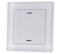 MDT technologies Bouton-poussoir en verre II Light simple BE-GTL1TW.01