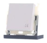 EIB, KNX, sonde de température / humidité ambiante 55, finition blanche brillante SCN-TFS55.01 | MDT | SCN-TFS55.01 | Détecteur