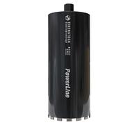 EIBENSTOCK Diamant-Nass-Bohrkrone 1 ¼" PowerLine Ø 202 mm, longueur utile 450 mm, 14 segments
