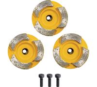 EIBENSTOCK Disques de meulage diamantés Ø 44 mm, lot de 3, pour chape pour EES 1400-3