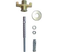 EIBENSTOCK Kit de fixation pour mur pour unité de perçage diamant M 12, Ø 18