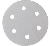 EIBENSTOCK Papier abrasif 6 trous (Velcro) 25 pièces P180
