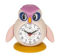 Eichmüller 9848-02 Réveil analogique pour enfant avec alarme et lumière snooze Rose
