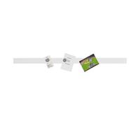 Eichner Bande magnétique murale autocollante Eichner 1000 mm x 50 mm blanche 10 pcs. Quantité:1