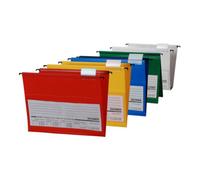 Eichner Dossier suspendu Eichner Platinum en PVC, ouvert d'un côté, couleurs assorties (5 couleurs, 2 pcs chacune) Quantité:10
