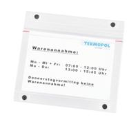 Eichner Eichner Pochette magnétique PVC transparente A5 que Quantité:5