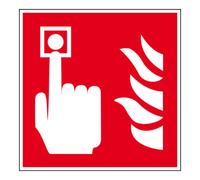 Eichner Panneau d'avertissement d'incendie Eichner 20 x 20 cm PVC Quantité:1