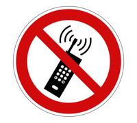 Eichner Panneau d'interdiction de la téléphonie mobile Eichner PVC Quantité:1
