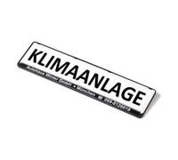 Eichner Panneau publicitaire Eichner pour amplificateur de plaque d'immatriculation Climatisation Quantité:1