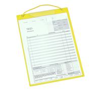 Eichner Pochette et support de documents Eichner A4 vertical jaune Quantité:10