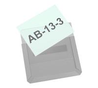 Eichner Pochette transparente magnétique Eichner en PVC rigide DIN A6 horizontal 154 x 114 x 3 mm transparent Quantité:10