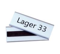 Eichner Porte-étiquettes magnétique Eichner en PVC 38 x 100 mm Quantité:100