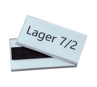 Eichner Porte-étiquettes magnétique Eichner en PVC 80 x 100 mm Quantité:100