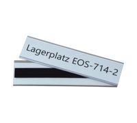 Eichner Porte-étiquettes magnétique Eichner en PVC 80 x 200 mm Quantité:50