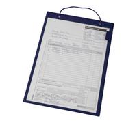 Eichner Sac d'application avec ferm. velcro, cordon et pochettes DIN A4 LxHmm bleu UE 10 Quantité:10
