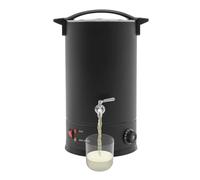 Eieblek Fondeur de cire pour bougies - 8L/10L/12L/15L - Avec protection contre les incendies à sec - 30 à 110 °C - 15 l