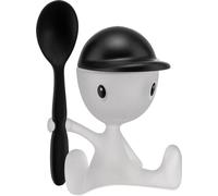 Eierdopje - Grattoir à acide citrique - résine thermoplastique - noir - accessoire de cuisine 6 x 27 cm
