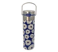 Eigenart LEEZA Amami 11022 Gourde isotherme à double paroi en acier inoxydable avec bouchon sport et passoire, sans BPA, 500 ml
