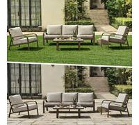 Eikuavons : Dalles de gazon synthétique clipsables, 30x30 cm, lot de 33 pièces (3 m²) – Dalles pour terrasses et balcons avec système de drainage, aspect réaliste et montage facile, pour intérieur et 