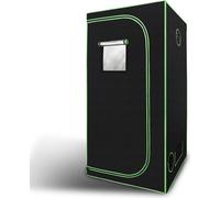 Eikuavons Growbox 100x100x200 cm : tente de culture professionnelle, idéale pour les tomates, les salades et les herbes aromatiques