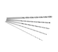 EIMSOAH Jeu de Forets Hélicoïdaux HSS Extra Longs 2 à 5mm pour le Bois et | Forage polyvalent, 5 tailles assorties, conception à cannelure hélicoïdale, alésage de trous profonds, trousse à outils