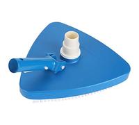 EIMSOAH Outil de Nettoyage lesté Triangulaire à Tête d'aspirateur de | Construction en plastique, brosse d\'angle, compatible avec les poteaux télescopiques, évier robuste