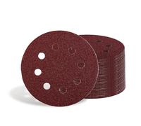 Einhell 492185 Papier abrasif pour ponceuse excentrique Grain 120 (Ø x H) 125 mm x 13 cm 100 pc(s)