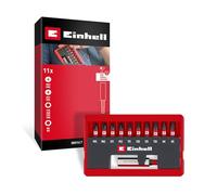 Einhell 11 pièces jeu d’embouts à impact Pocket | PH / PZ / T / H | embouts 25 mm | acier S2 phosphaté au manganèse | porte-embout magnétique | coffret incl.