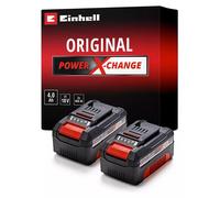 Einhell 18V 4Ah PXC-Twinpack 2x batterie 18 V 4,0 Ah Li-Ion ( 4511629 ) avec indicateur de charge