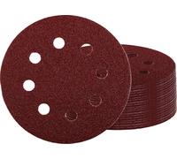 Einhell 492100 Papier abrasif pour ponceuse excentrique Grain 40 (Ø x H) 125 mm x 13.3 cm 50 pc(s)