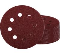 Einhell 492100 Papier abrasif pour ponceuse excentrique Grain 40 (Ø x H) 125 mm x 13.3 cm 50 pc(s)