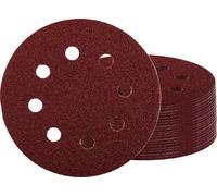 Einhell 492150 Papier abrasif pour ponceuse excentrique Grain 240 (Ø x H) 125 mm x 13 cm 50 pc(s)
