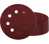 Einhell 492150 Papier abrasif pour ponceuse excentrique Grain 240 (Ø x H) 125 mm x 13 cm 50 pc(s)