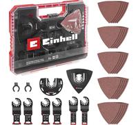 Einhell 708136 XLPLUS-CASE HCS, Oxyde d'aluminium, Acier Chrome-Vanadium Set outils multifonction 1 set