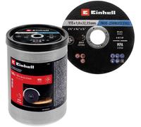 EINHELL Disques à tronçonner, 711527, 115x1,0 mm, 100 pièces