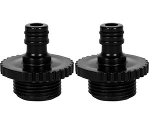 Einhell Adaptateur mâle 33,3 mm (accessoire de pompes dotées d’un filetage femelle 33,3 mm/1", permet de brancher un tuyau d’arrosage) (Lot de 2)