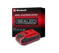 Einhell Batterie étanche 3,0 Ah SEALED PXC PLUS (18V, Protégée contre la poussière et les jets d'eau)