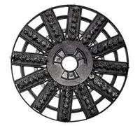 kwb by Einhell Accessoires système d'usinage mural Brosse abrasive Ø 180 mm
