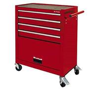 Einhell Chariot d’atelier TC-TW 100 – 75 kg max, 4 tiroirs, 4 roulettes pivotantes