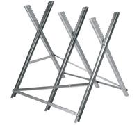 Einhell Banc de tronçonneuse 4500067 – Chevalet à bûches galvanisé