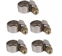 Einhell Colliers 4139670 - pour diamètre extérieur 8-12 mm - 5 pièces