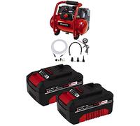 Einhell Compresseur sans fil TE-AC 36/6/8 Li OF Set Power X-Change & Original batterie PXC-Twinpack 4,0 Ah Power X-Change