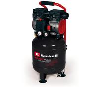Einhell Compresseur Silencieux TE-AC 24 Silent (750 W, Max. 8 bar, Cuve 24L, 135 L/m, 57dB, moteur sans huile ni entretien)