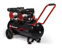 Einhell Compresseur Silencieux TE-AC 50 Silent (1500 W, Max. 8 bar, Cuve 50L, 270 L/min, 54dB, moteur sans huile ni entretien)