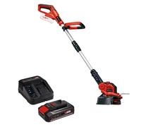 Einhell Coupe-bordures sans fil GE-CT 18/28 Li-Solo Power X-Change (Li-Ion, 18 V, fil pour largeur de coupe 28 cm, bloc moteur inclinable et pivotant) avec Chargeur et Batterie 2,5Ah
