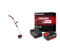 Einhell Coupe-Bordures sans Fil GE-CT 18/33 Li E- Solo Power X-Change (18V, Variateur de Vitesse à 2 Niveaux,Largeur de Coupe de 33 cm) avec Chargeur et Batterie 4,0Ah